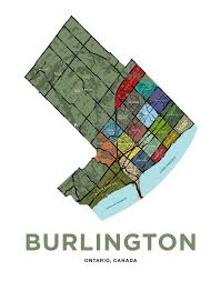 map of Burlington