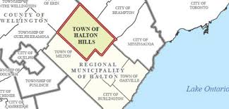 map of Halton Hills